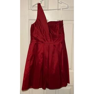 David’s Bridal short red dress. Size‎ 14